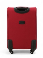 УЦЕНКА Чемодан на колёсах средний 60 л (M), на молнии, с увеличением, кодовый замок, 4 колеса, красный - Фото 4