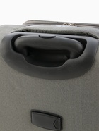 Чемодан на колёсах Royalbag маленький 46 л (S), на молнии, с увеличением, кодовый замок, 4 колеса, серый - Фото 6