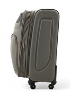 УЦЕНКА Чемодан на колёсах средний 60 л (M), на молнии, с увеличением, кодовый замок, 4 колеса, серый - Фото 3