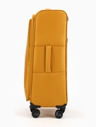 УЦЕНКА Чемодан на колёсах Bagvoyage средний 71 л (М), на молнии, 4 колеса, жёлтый - Фото 3