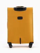 УЦЕНКА Чемодан на колёсах Bagvoyage средний 71 л (М), на молнии, 4 колеса, жёлтый - Фото 4