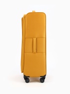УЦЕНКА Чемодан на колёсах Bagvoyage большой 113 л (L), на молнии, 4 колеса, жёлтый - Фото 3