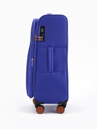 УЦЕНКА Чемодан на колёсах Bagvoyage средний 71 л (М), на молнии, с увеличением, кодовый замок, 4 колеса, васильковый - Фото 3