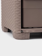 УЦЕНКА Комод 3-х секционный «Плетенка», 37.5×36×63 см, какао - Фото 6