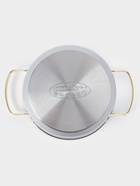Кастрюля Катунь «Элис Голд», 2.5 л, d=18 см, стеклянная крышка, золотые ручки, капсульное дно, индукция, нержавеющая сталь, серебристая - Фото 6