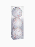 Ёлочные игрушки «Абель», шары новогодние, d=8 см, 3 шт., колор - Фото 7