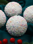 Ёлочные игрушки «Абель», шары новогодние, d=7 см, 4 шт., колор - Фото 4