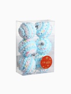 Ёлочные игрушки «Маттео», шары новогодние, d=6 см, 6 шт. голубой - Фото 7