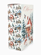 Коробка складная «Новогодняя акварель», 22 × 30 × 10 см - фото 809106617