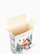 Коробка складная «Новогодняя акварель», 22 × 30 × 10 см - фото 809106619