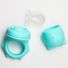 УЦЕНКА Ниблер для прикорма, от 5 мес., с силиконовой сеточкой, размер М «Мишка» - Фото 3