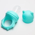 УЦЕНКА Ниблер для прикорма, от 5 мес., с силиконовой сеточкой, размер М «Мишка» - Фото 4