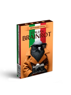Карты игральные «Итальянский Brainrot», 36 карт, 16+ (комплект 2 шт)
