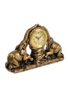 УЦЕНКА Часы настольные интерьерные каминные «Два слона», 30×20×7 см, d=6.5 см - Фото 7