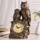 УЦЕНКА Часы настольные интерьерные каминные «Две совы», 15.5×9×29.5 см - Фото 8