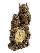УЦЕНКА Часы настольные интерьерные каминные «Две совы», 15.5×9×29.5 см - Фото 8