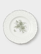 Тарелка десертная WY Floral Laceware, d=20 см, фарфор, белая - фото 16048811