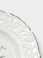 Тарелка десертная WY Floral Laceware, d=20 см, фарфор, белая - Фото 3