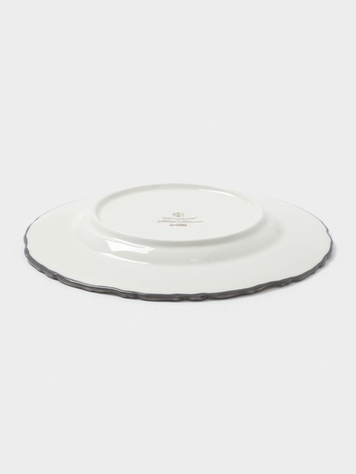 Тарелка десертная WY Floral Laceware, d=20 см, фарфор, белая