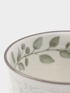 Чайная пара WY Floral Laceware, 2 предмета: чашка 300 мл, блюдце d=15 см, фарфор, белая, серая - Фото 7