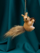 Ёлочная игрушка «Бельчонок» 8×13 см, бежевый 10876228