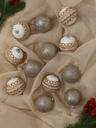 Ёлочные игрушки «Орсон», шары новогодние, d=6 см, 12 шт., галант - Фото 3