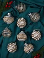 Ёлочные игрушки «Орсон», шары новогодние, d=8 см, 9 шт., изысканность - Фото 3