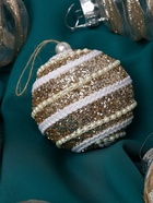 Ёлочные игрушки «Орсон», шары новогодние, d=8 см, 9 шт., изысканность - Фото 4