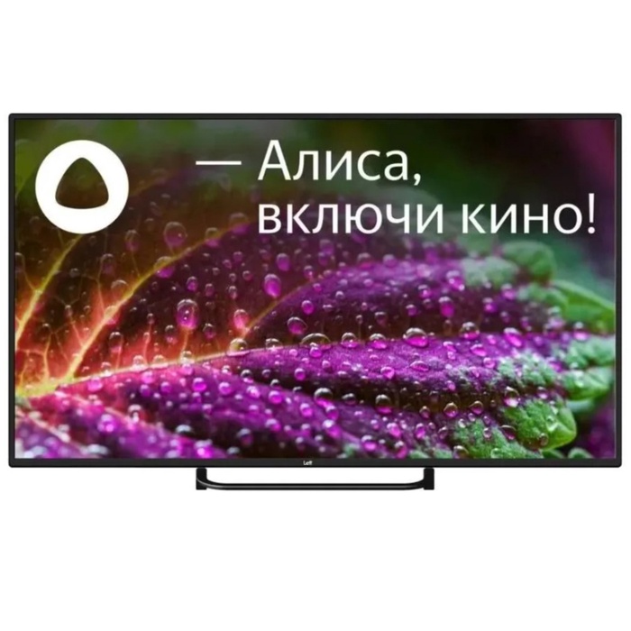 Телевизор LEFF 55U550T, 55”, Ultra 4K, LED, DVB-C, DVB-T2, HDMI×3, Smart TV - Фото 1