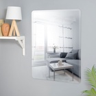 УЦЕНКА Зеркало настенное прямоугольное, с фацетом и закругленными углами, 35×45 см - Фото 1