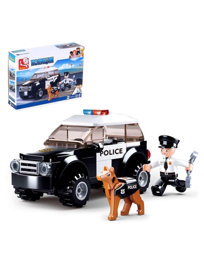УЦЕНКА Конструктор «Полицейский патруль», 78 деталей