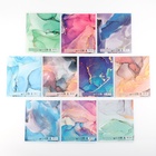 Тетради предметные, 36 л., набор из 10 шт., блок №1 «Разноцветный мрамор» - Фото 6