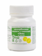 УЦЕНКА Аскорбиновая кислота с глюкозой Экотекс, 30 таблеток по 0,1 г - Фото 1