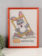 Фоторамка для фото 30×40 см Keep memories махагон, (пластиковый экран), дерево - Фото 1