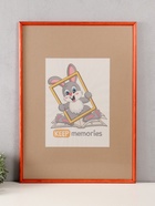 Фоторамка для фото 50×70 см Keep memories махагон, (пластиковый экран), дерево - Фото 1