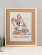 Фоторамка для фото 40×50 см Keep memories «Канон», белое дерево, (пластиковый экран) - Фото 1