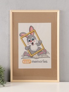 Фоторамка для фото 40×60 см Keep memories «Канон», белое дерево, (пластиковый экран) - Фото 1