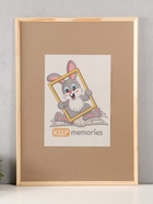 Фоторамка для фото 50×70 см Keep memories «Канон», белое дерево, (пластиковый экран) - Фото 1