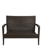 УЦЕНКА Диван RATTAN Ola Dom, 128×77×89 см, коричневый, (НЕТ ОДНОЙ ЗАГЛУШКИ) - Фото 1