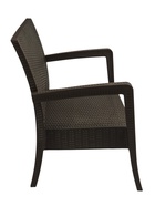 УЦЕНКА Диван RATTAN Ola Dom, 128×77×89 см, коричневый, (НЕТ ОДНОЙ ЗАГЛУШКИ) - Фото 4