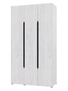 Шкаф трёхстворчатый для одежды «Вега», без зеркала, 1200×2200×520 мм, цвет крафт белый/венге - Фото 3
