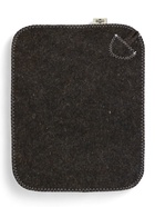 Коврик - сидушка для бани и сауны «Классический», 44×34 см, шерсть 100%, серый - Фото 3