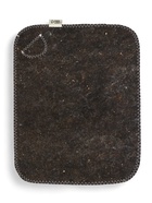 Коврик - сидушка для бани и сауны «Классический», 44×34 см, шерсть 100%, серый - Фото 4