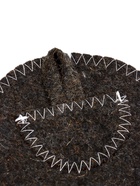 Коврик - сидушка для бани и сауны «Классический», 44×34 см, шерсть 100%, серый - Фото 5