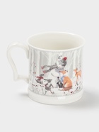 Кружка новогодняя «Снежные забавы», 420 мл, керамика, подарочная упаковка, белая - Фото 4