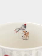 Кружка новогодняя «Снежные забавы», 420 мл, керамика, подарочная упаковка, белая - Фото 5