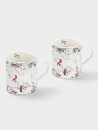 Набор кружек новогодних «Белый мишка», 2 шт., 220 мл, керамика, подарочная упаковка, белый - Фото 4