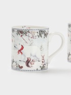 Набор кружек новогодних «Белый мишка», 2 шт., 220 мл, керамика, подарочная упаковка, белый - Фото 6