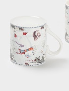 Набор кружек новогодних «Белый мишка», 2 шт., 220 мл, керамика, подарочная упаковка, белый - Фото 7