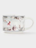 Кружка новогодняя «Белый мишка», с ложкой, 280 мл, керамика, подарочная упаковка, белая - Фото 6